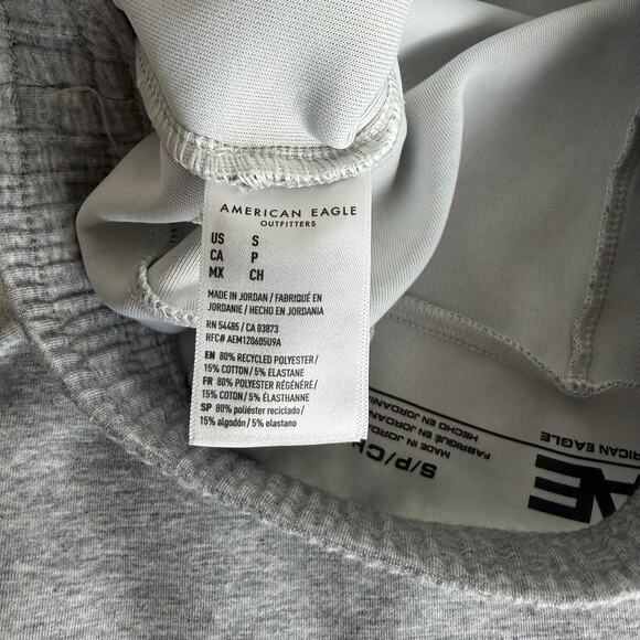 American Eagle Mens Casual Shorts Size Small Grey Pull On Athleisure Athletic - Picture 5 of 5